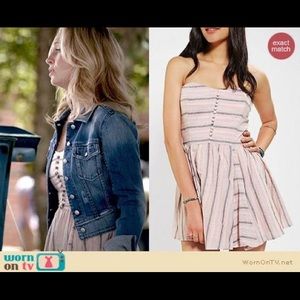 Lucca Couture Striped Dress ASO Caroline Forbes